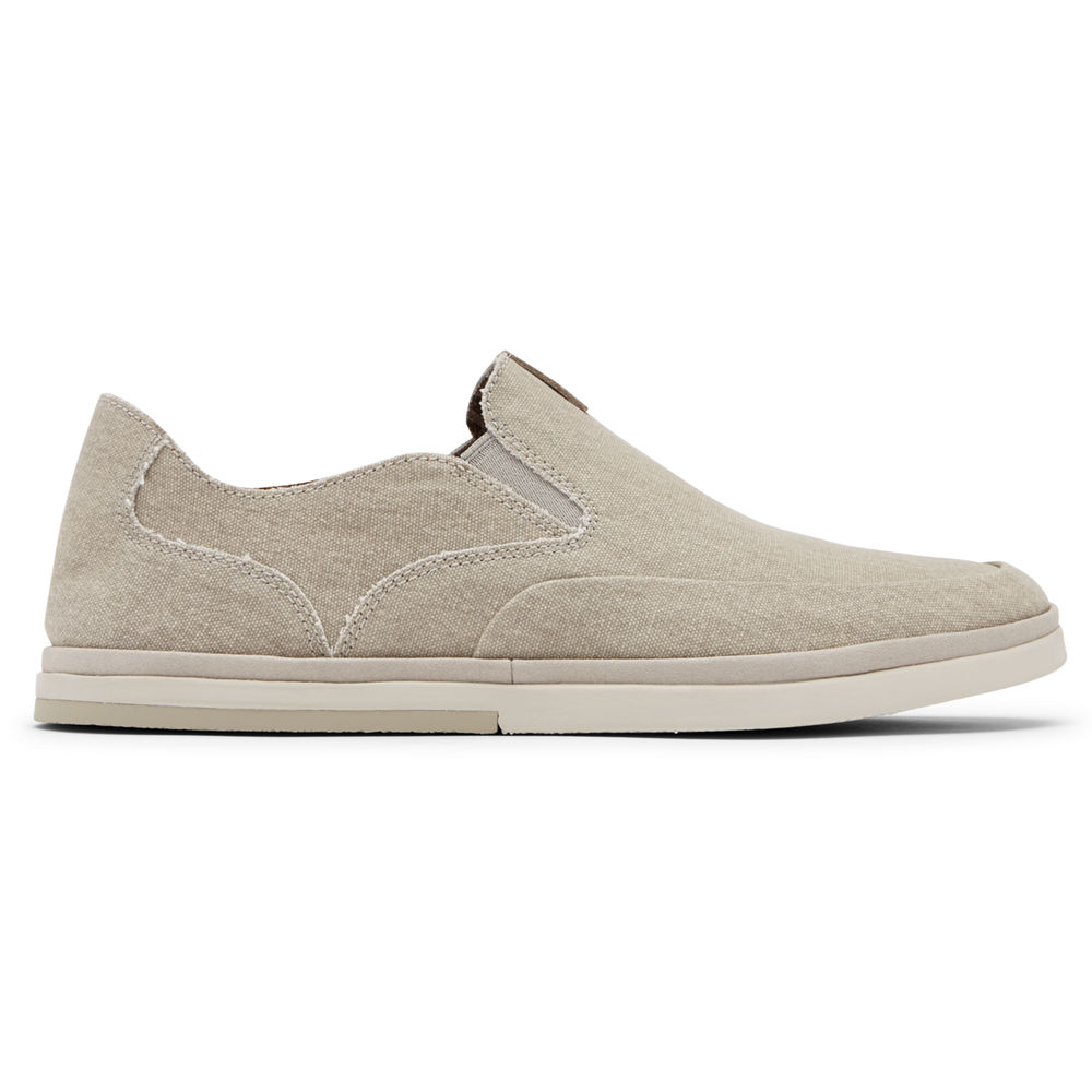 Rockport Singapore Mens Slip-On - Austyn Beige - AJ4795810